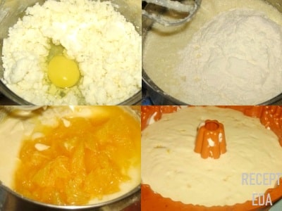 апельсиновые кексы на сметане