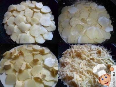 картофель запеченный в сливках в духовке