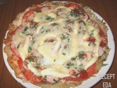 картофельная пицца рецепт