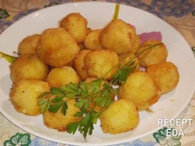 картофельные шарики с сыром