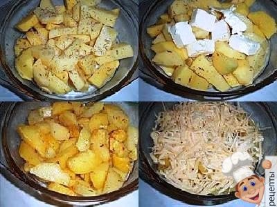 Как запечь картошку в микроволновке быстро