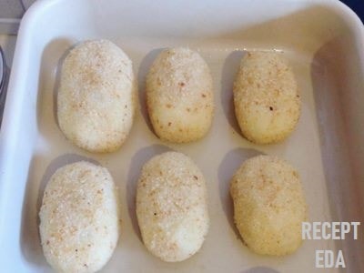 котлеты картофельные с грибами в духовке