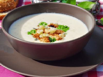 Крем суп с цветной капустой, рецепт