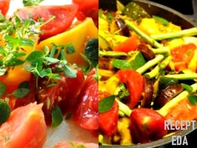 овощное рагу с кабачками и фасолью стручковой рецепт