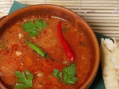 рецепт приготовления грузинского супа харчо из говядины