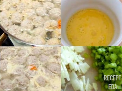 рецепт суп с фрикадельками и вермишелью