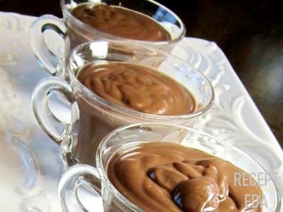 шоколадный пудинг с какао
