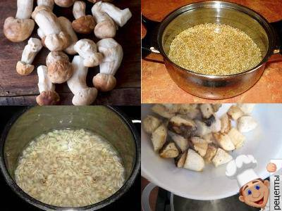 как сварить суп из белых грибов с перловкой рецепт 