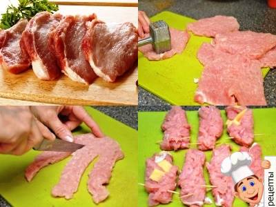 косичка из свиной вырезки в духовке рецепт | Дзен