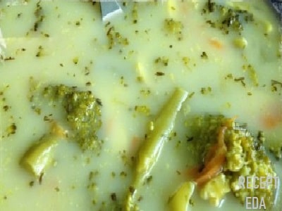 сырный суп с курицей и брокколи рецепт