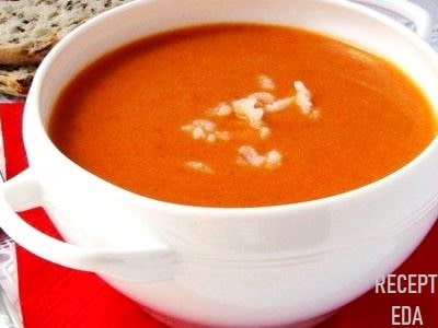 томатный суп пюре с рисом 