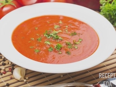 томатный суп пюре с сельдереем