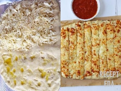 хлебные палочки с сыром и чесноком рецепт