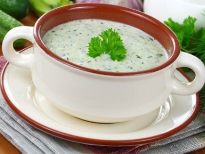 Огуречный суп, рецепт