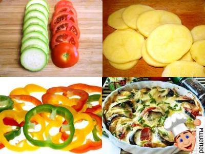 запекать овощи в духовке